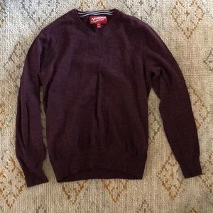 Burgundy Arizona Men’s Sweater V Neck